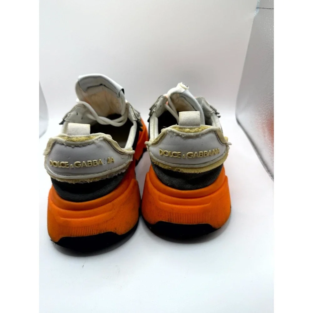 Dolce & Gabbana Daymaster Womens 42 Sneaker Multicolor‎ Leather Lace Up Shoes